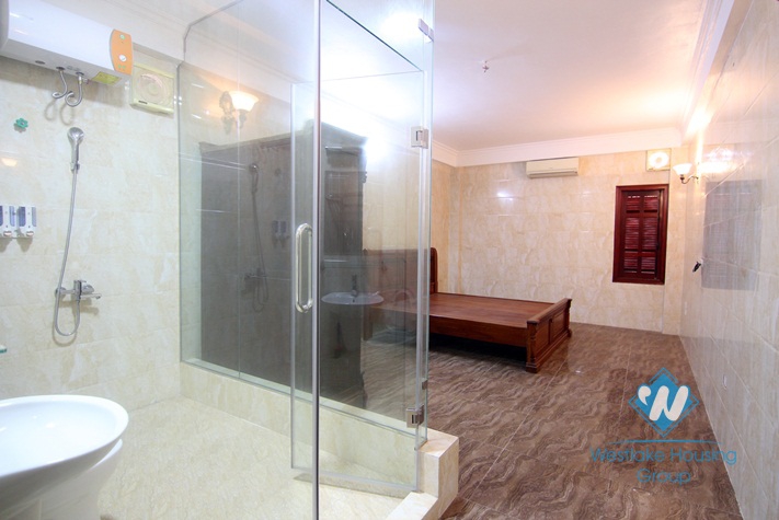 Modern and spacious house with 9 bedrooms for rent in Ba Dinh, Ha Noi